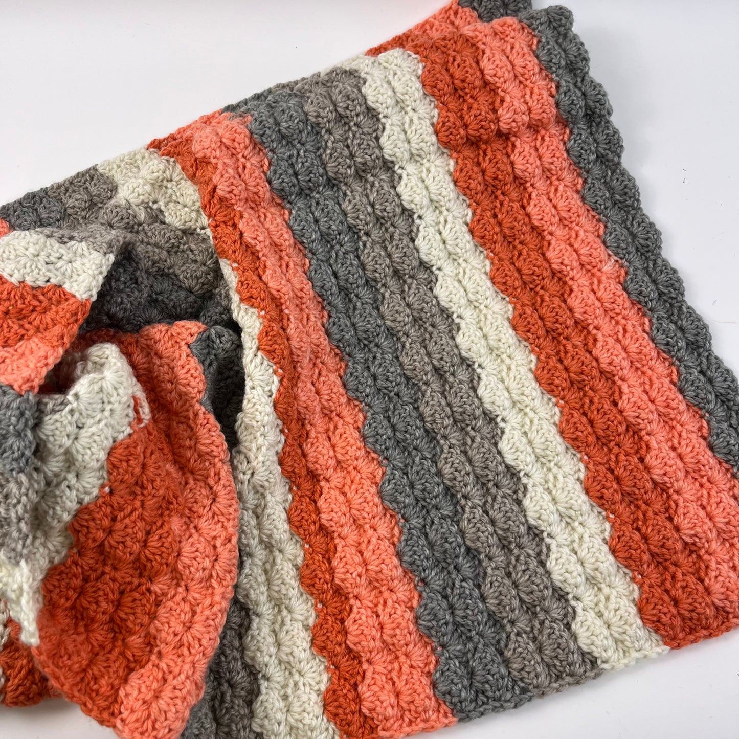 Blanket coral and grey