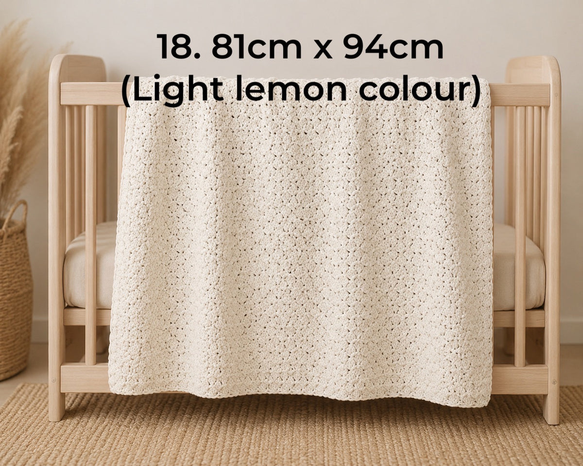 Crochet blankets