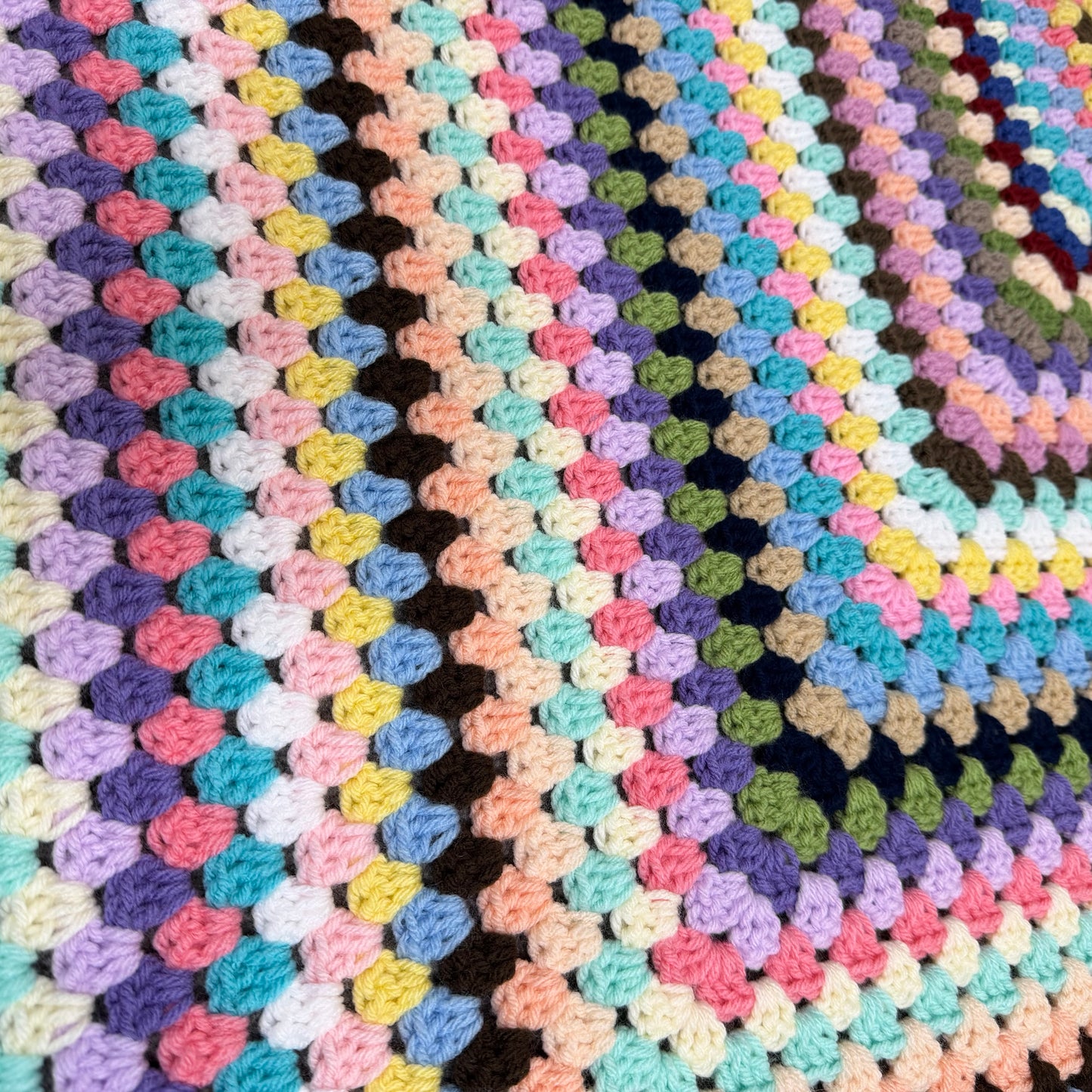 Granny square blanket