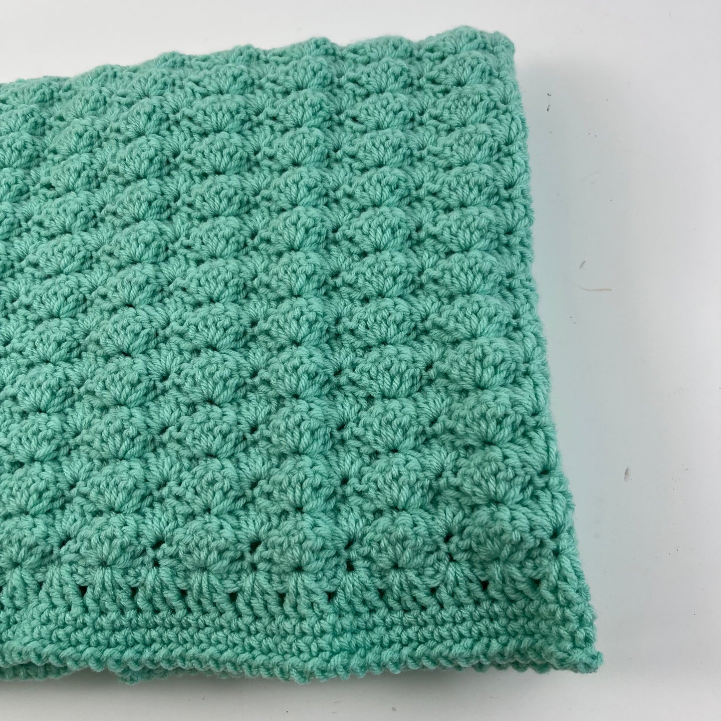 Blanket teal blue