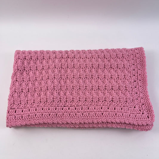 Blanket bubblegum pink