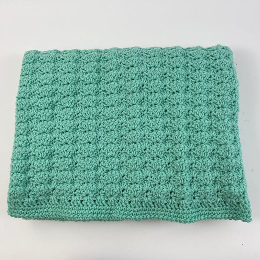 Blanket teal blue