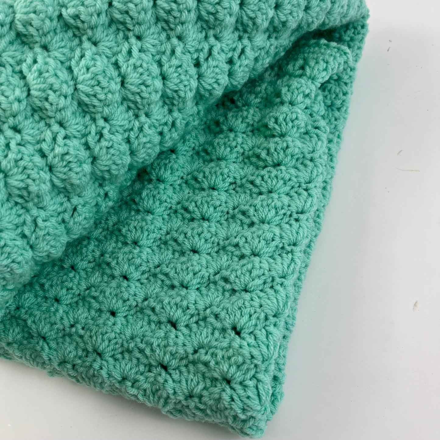 Blanket teal blue